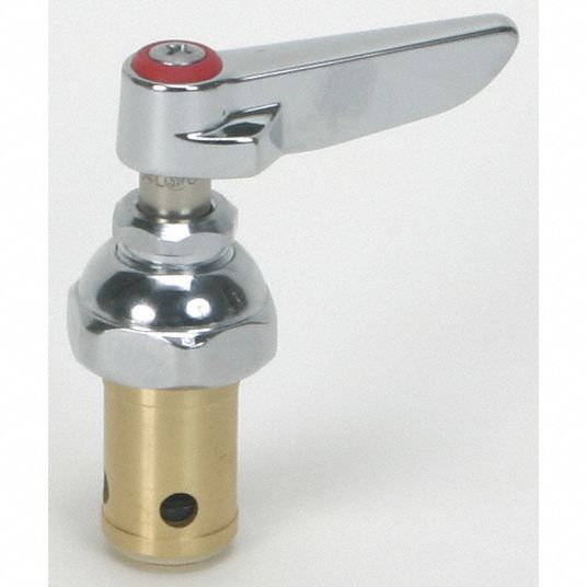 T&S BRASS Handle Fits T&S Brass Brand, Use with Hot Water Temp, Lever