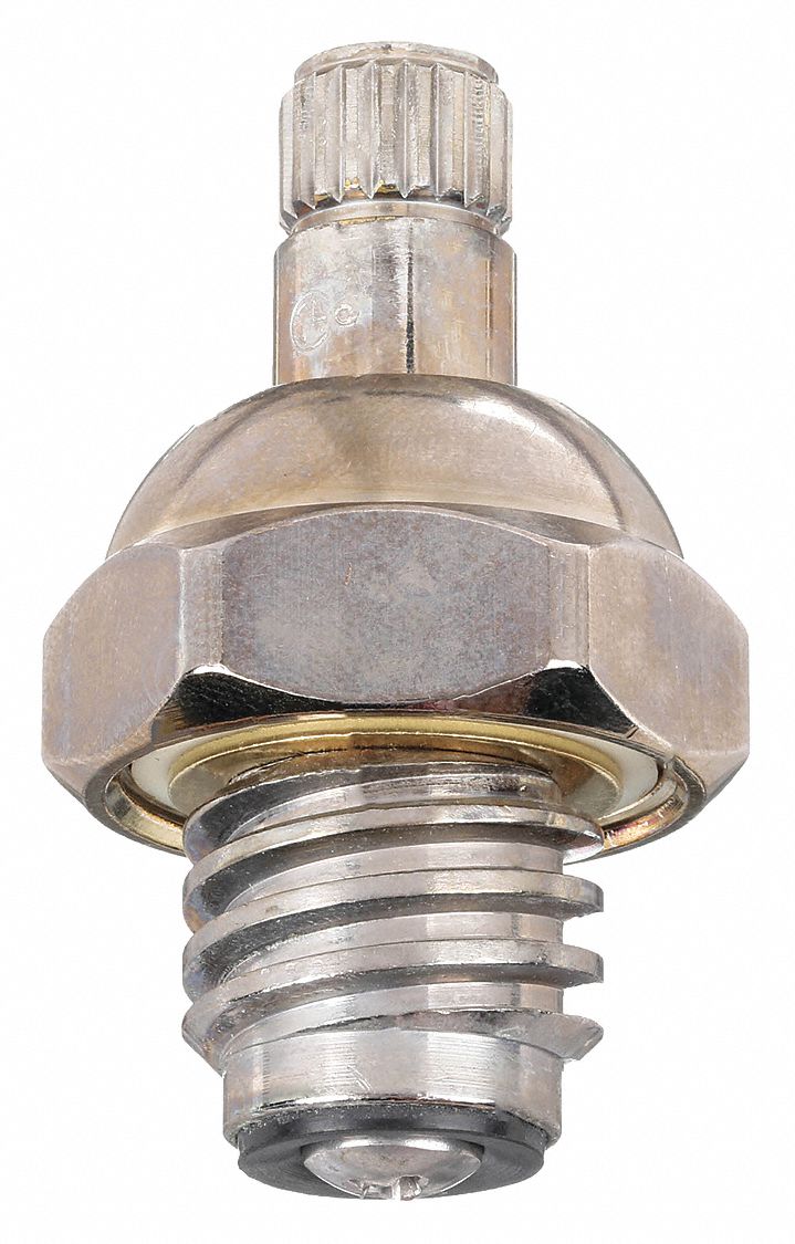 Cartridge: For B-1100 Series, Use with Hot Water, Brass, Chrome, (1) Spindle
