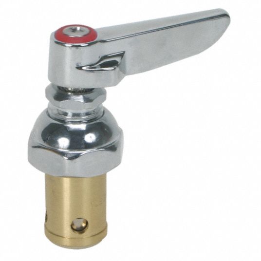 T&S BRASS Handle Fits T&S Brass Brand, Use with Hot Water Temp, Lever