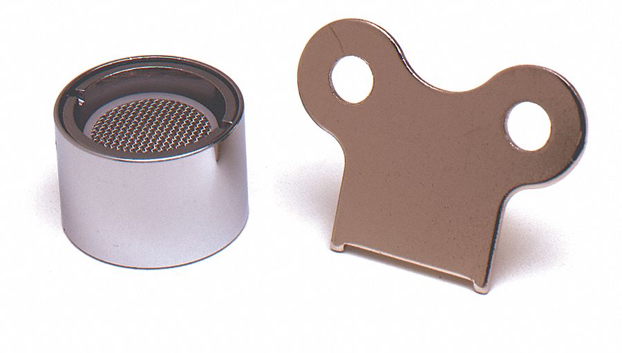 Outlet: 2.2 gpm Flow Rate, Aerated Flow Outlet, Brass, Chrome Finish, Female, UNS