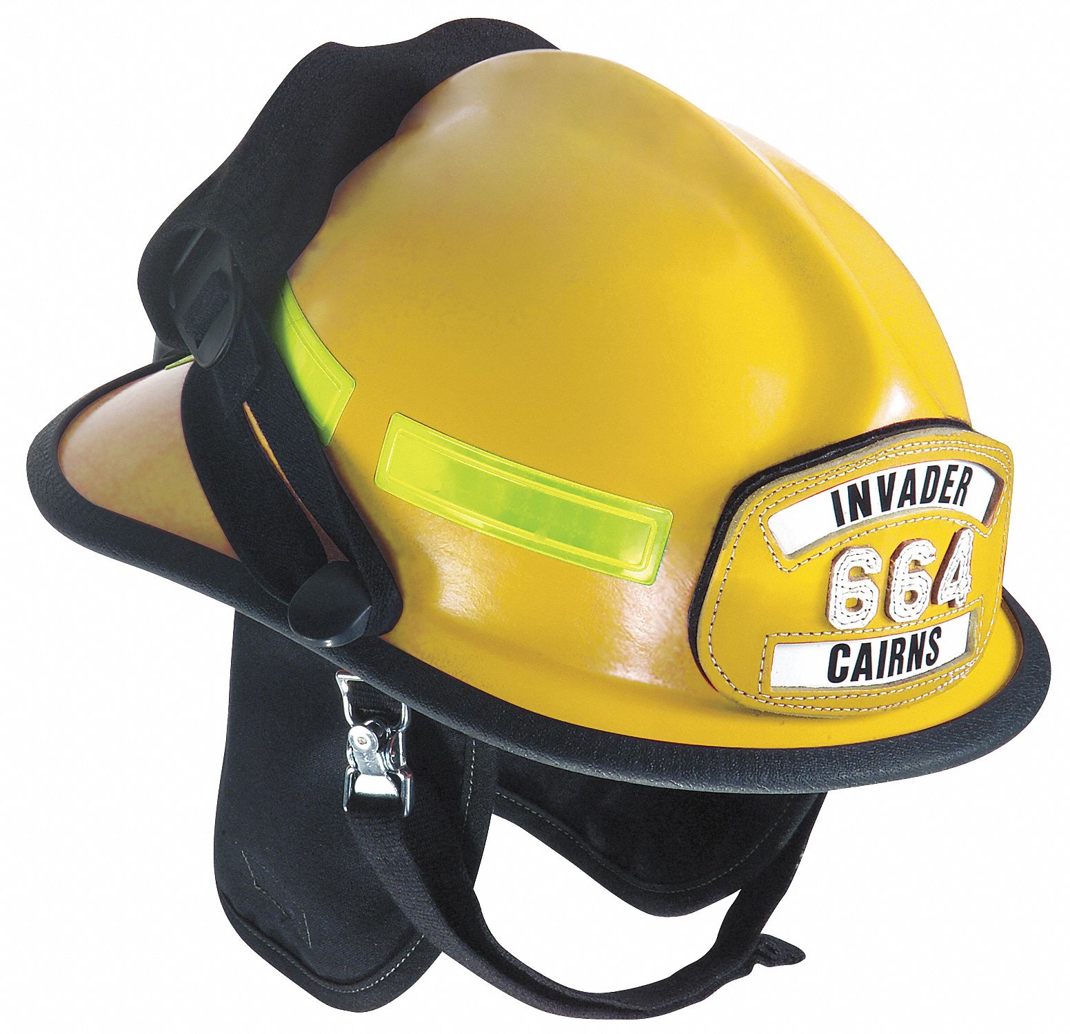 4KRH3 - D4034 Fire Helmet Yellow Modern