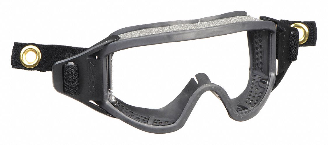 LUNETTES DE PROTECTION ÉTANCHES, OTG, CAOUTCHOUC/PC, ANTIBUÉE, NOIR/TRNSP, UV, UNIVERSEL, UNISEXE