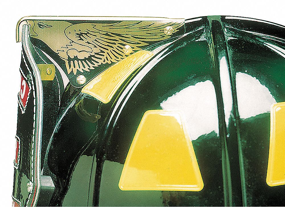 Silk Screen Eagle Front Holder