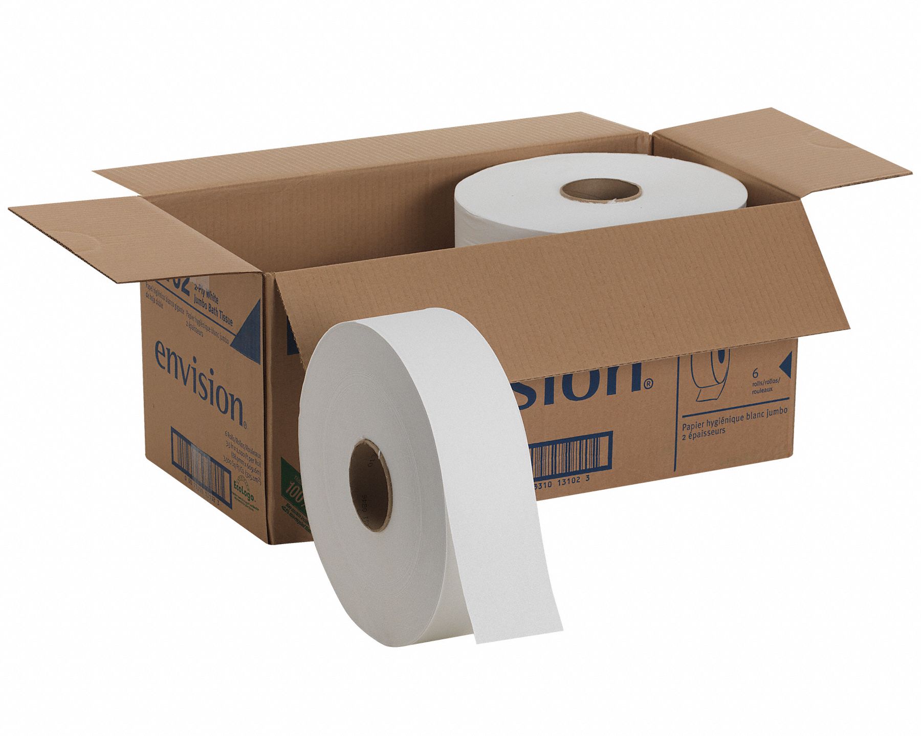 Toilet Paper Roll, Pacific Blue Basic(TM), Jumbo Core