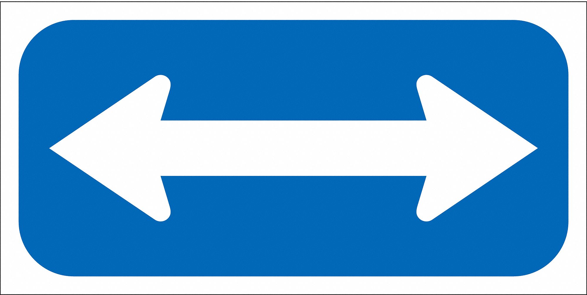 Arrow Supplemental Parking Sign, 6" x 12"