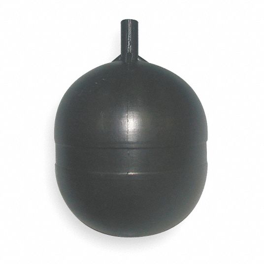 DAYTON Round Float Ball, 4 in dia., Polyethylene 4KU654KU65 Grainger