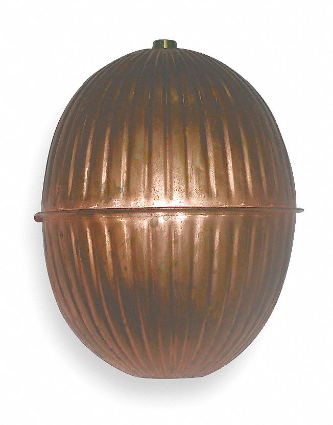 DAYTON Round Float Ball, 4 in dia., Copper 4KU674KU67 Grainger