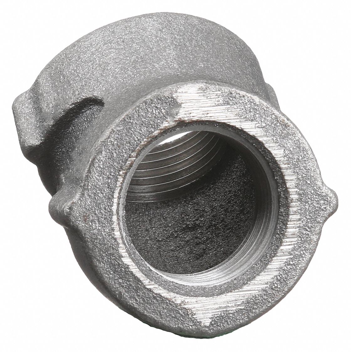 COUDE,45 D,FONTE NOIRE,125,1/2 PO