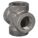 CROSS: CAST IRON, ½ IN X ½ IN X ½ IN X ½ IN FITTING PIPE SIZE, CLASS 125