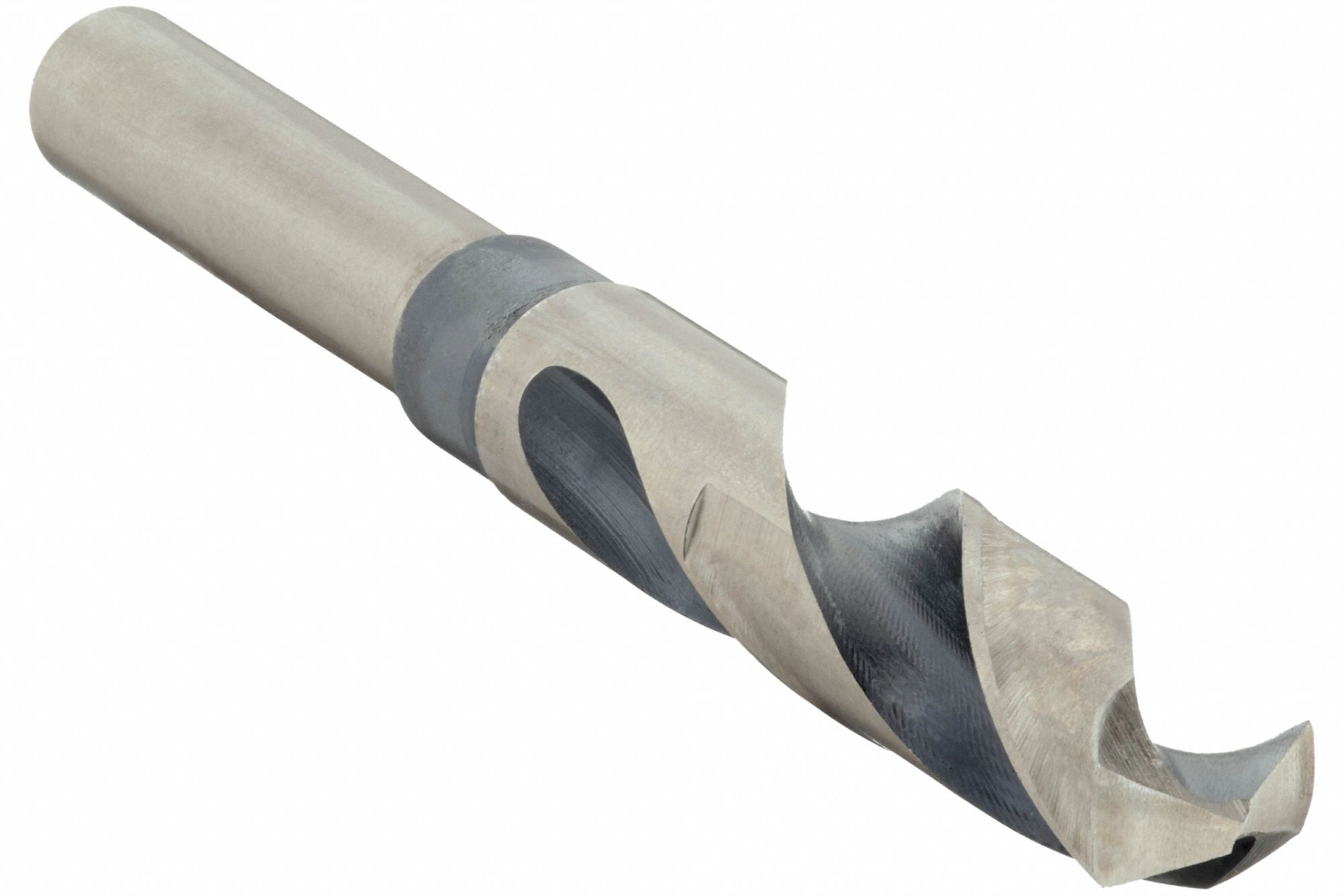 REDUCED SHANK DRILL BIT, 9/16 IN DRILL BIT SIZE, 3 IN FLUTE L, 6 IN L