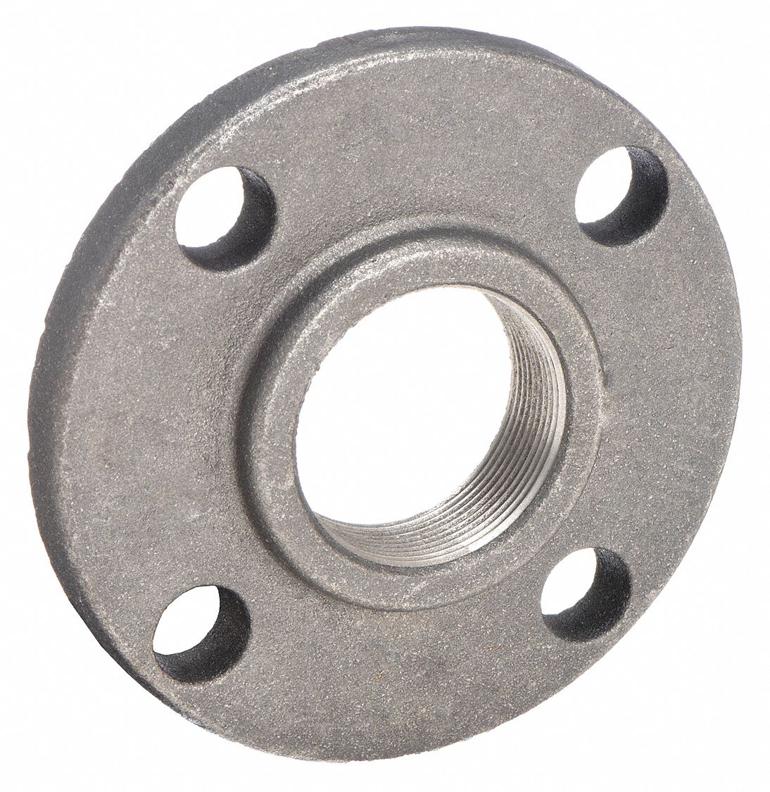 PIPE FLANGE: CAST IRON, FACED AND DRILLED FLANGE, ¾ IN PIPE, FACED AND DRILLED FLANGE