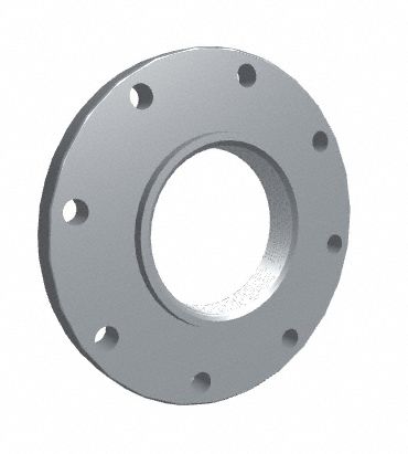 Pipe Flange: Cast Iron, Reducing Companion Flange, 6 in Pipe Size, Reducing Companion Flange