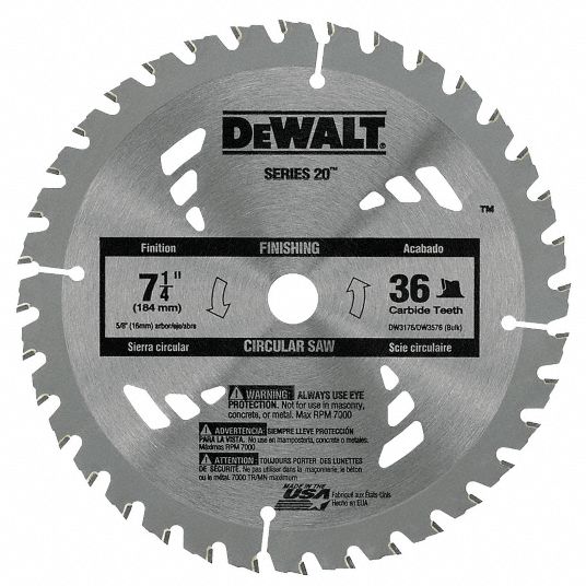 Dewalt dwa1612cmb circular saw blade set hot sale