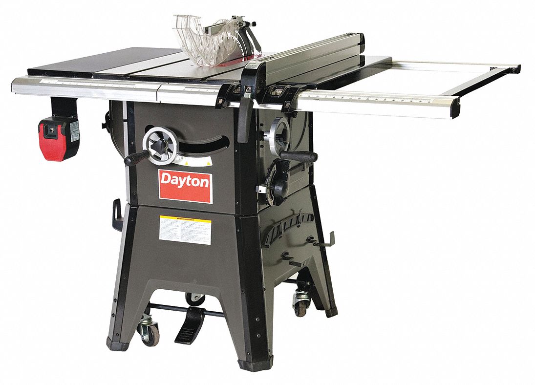 Dayton Contractor Table Saw 10 In Blade Dia 5 8 In Arbor Size 4kxd1 4kxd1 Grainger