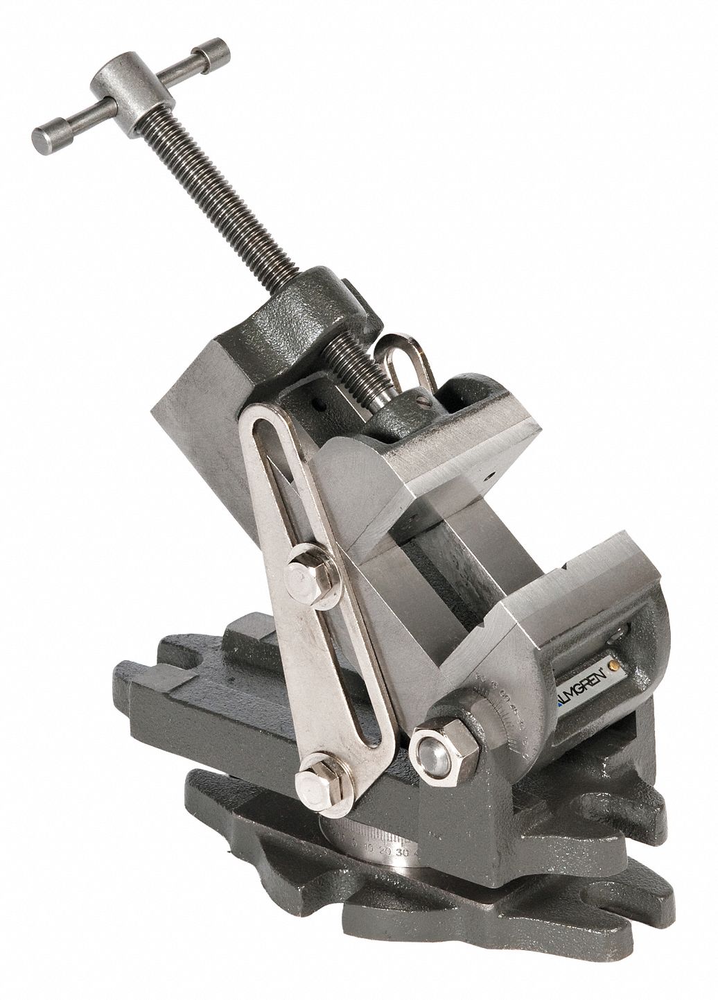 4KXE3 - Angle Vise Swivel 2 7/16 In W 2.5 In D