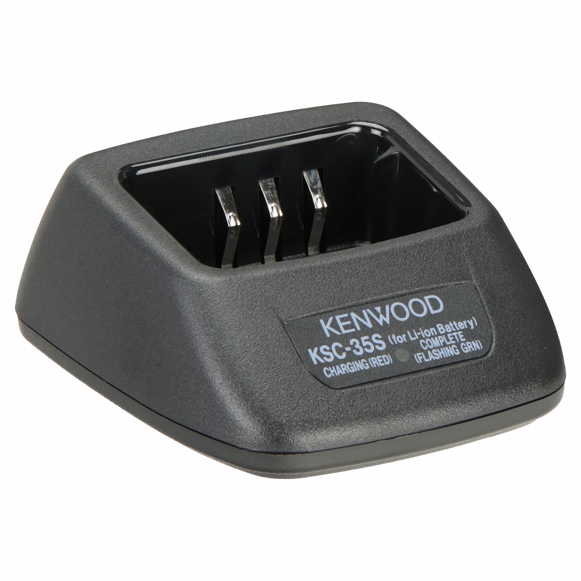 Single Unit Charger: Fits Kenwood, For NX-P1000 Series, 1 Radios Charged, 120 V AC, KSC-35SK