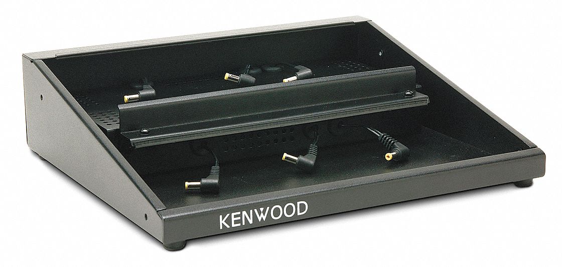 Multi-Unit Adapter: Fits Kenwood, For TK-3230 Series, 6 Radios Charged, 120 V AC, KMB-27