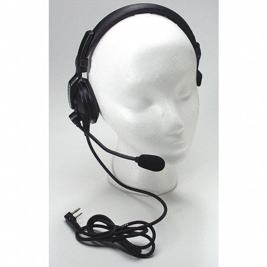 KENWOOD, Over the Head Headset, On Ear, Headset - 4KYE7|KHS-7 - Grainger