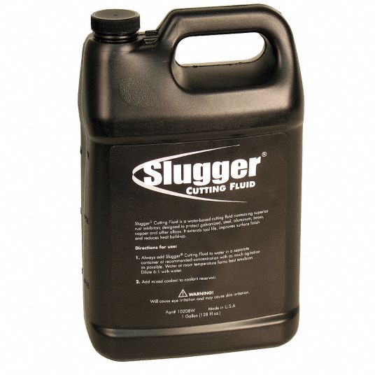 SLUGGER BY FEIN Cutting Oil: 1 gal, Can, Amber