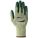 COATED GLOVES,NITRILE/L,GREEN/YELLOW,PR