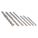 3-FLAT SHANK DRILL BIT SET, 7 DRILL BITS - 3/16 IN, ¼ IN, 5/16 IN, ⅜ IN, ½ IN SIZES