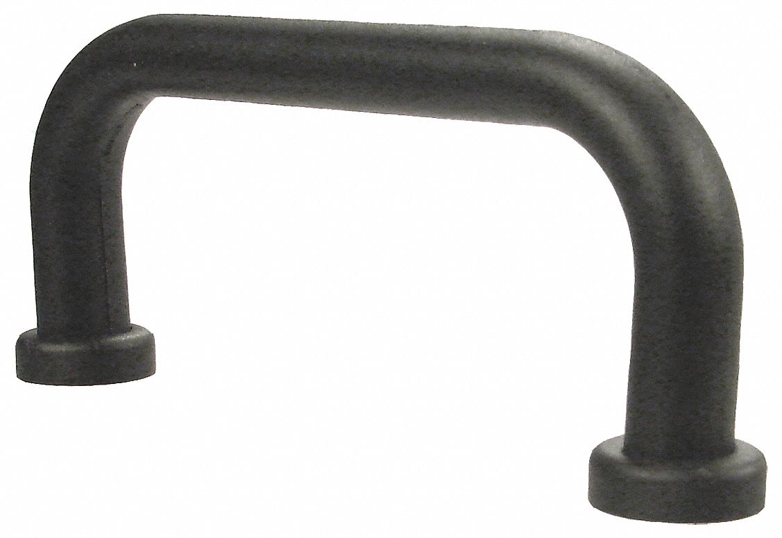 MONROE PMP Pull Handle Threaded Holes, Nylon, Matte, 4 23/32 in