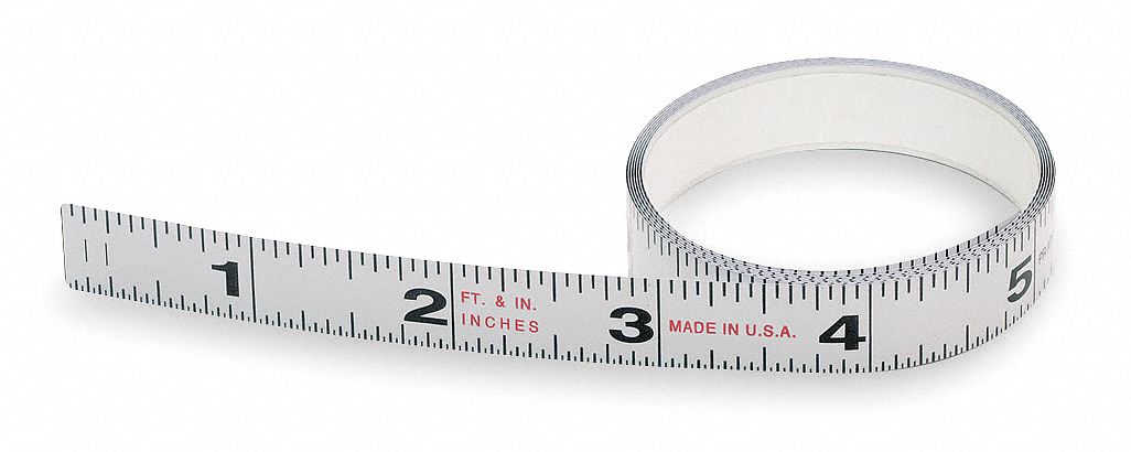 STARRETT STIX-MEASURE WHITE 1/4X4F - 4017 - STASM44W | SM44W - Grainger ...