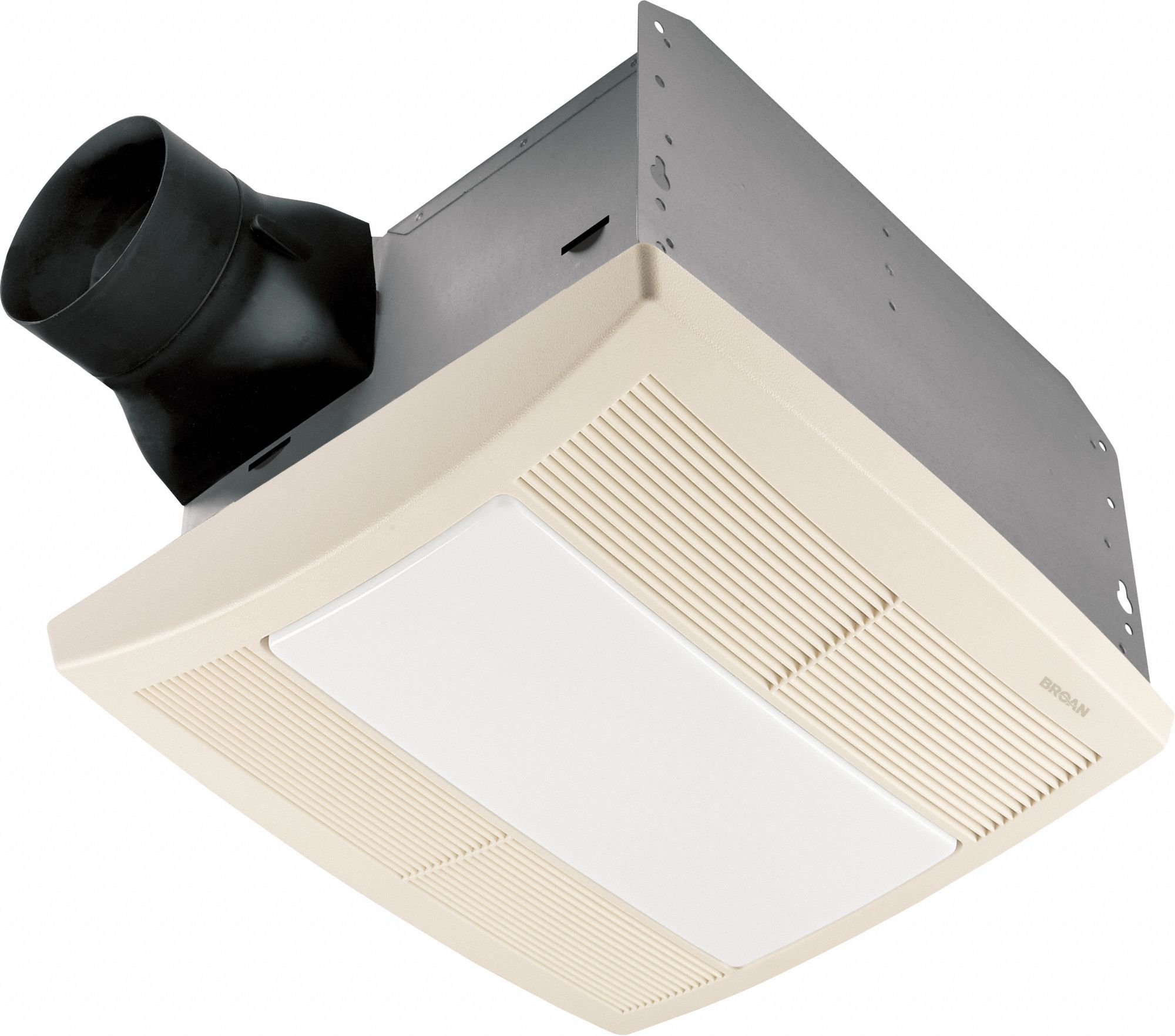 BROAN 11 3/8 in x 10 1/2 in x 7 5/8 in Bathroom Fan, 80 CFM, 1.6 Amps - 4LA39|QTR080L - Grainger