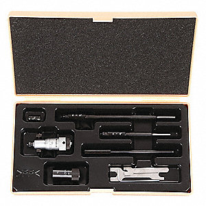 MECHANICAL SOLID-ROD INSIDE MICROMETER, 2 IN TO 8 IN RANGE, +/-004 IN ACCURACY
