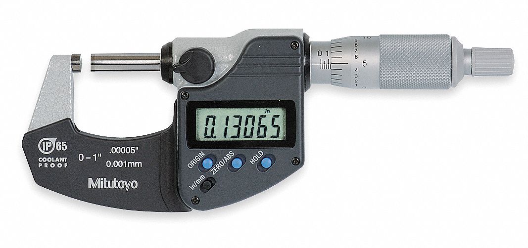 electronic digital micrometer