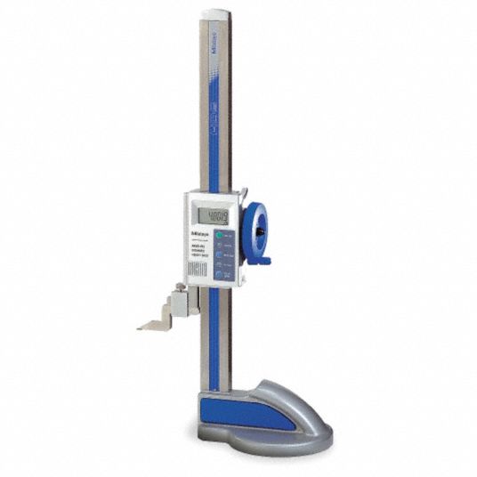 MITUTOYO Digital Height Gauge: 0 in to 12 in/0 to 300 mm Range, ±0.0015 in  Accuracy