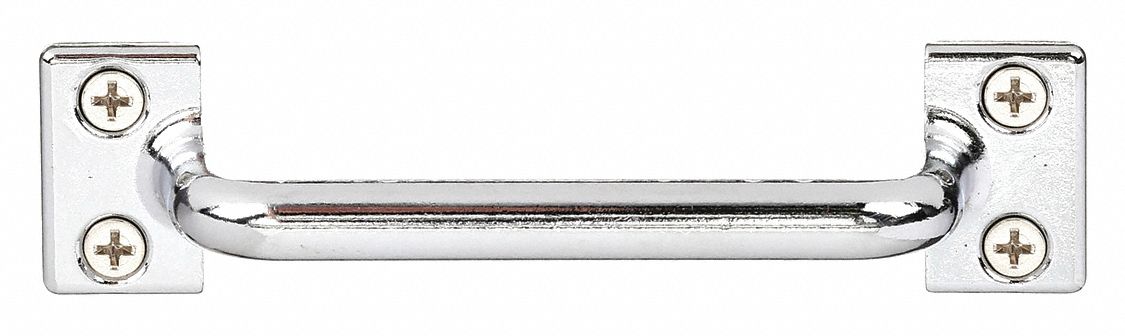 PULL HANDLE,ZINC,POLISHED CHROME