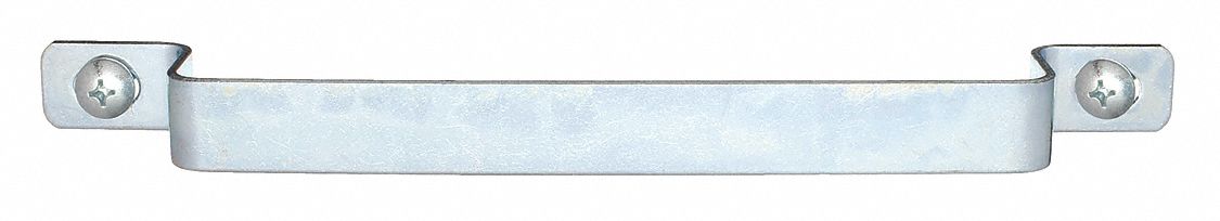 PULL HANDLE,STEEL,POLISHED ZINC