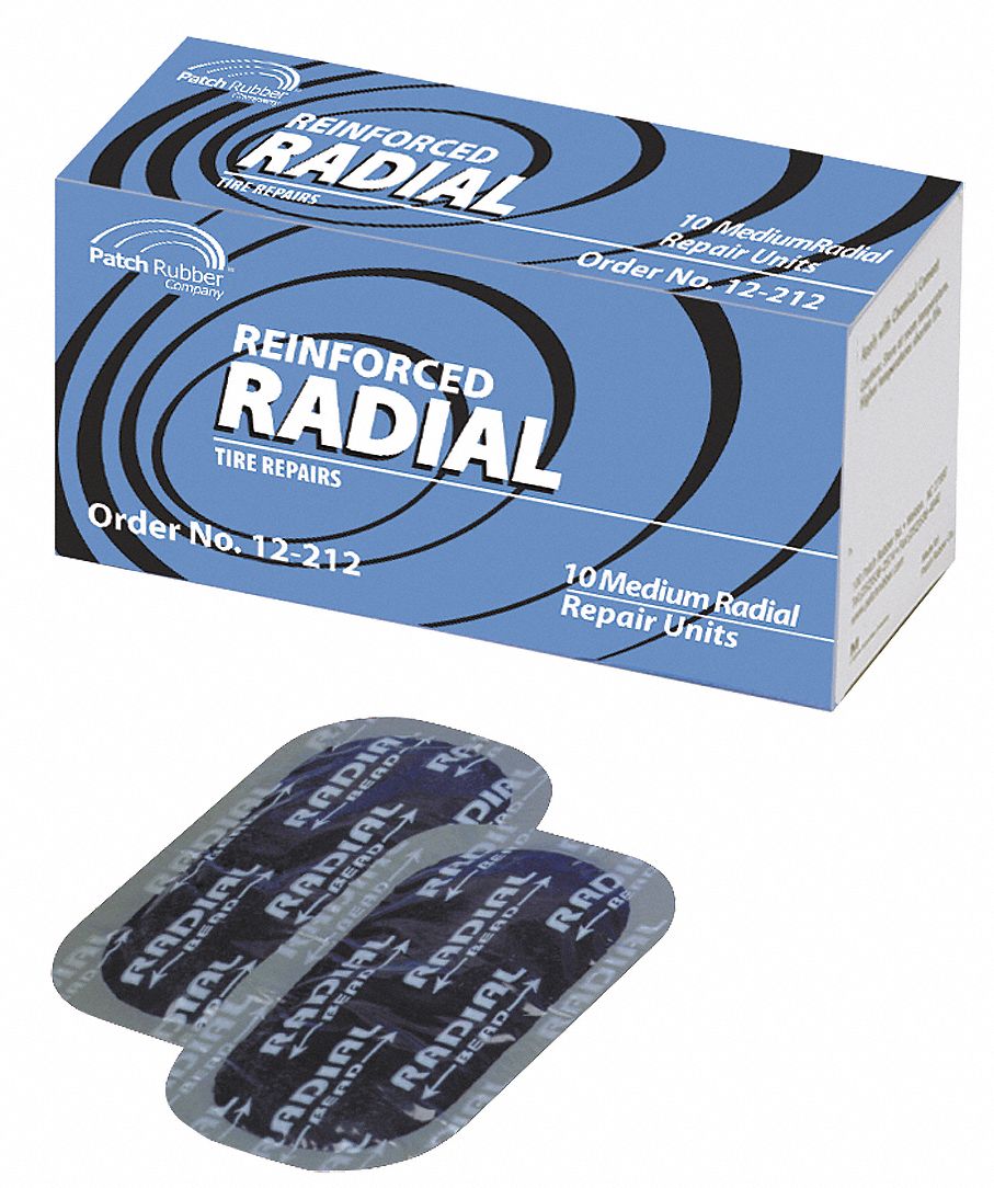 Rdl Tire Rpr Patch,2-1/16 In,Pk 50 - Grainger