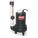 SEWAGE EJECTOR PUMP, SINGLE PHASE, 1 HORSEPOWER, 200 TO 240V AC, 195 GPM FLOW RATE AT 10 FT OF HEAD, NPT