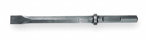 BREAKER & DEMOLITION HAMMER CHISEL, 1⅛ IN HEAD W, 20 IN L, 21/32 IN SHANK DIAMETER