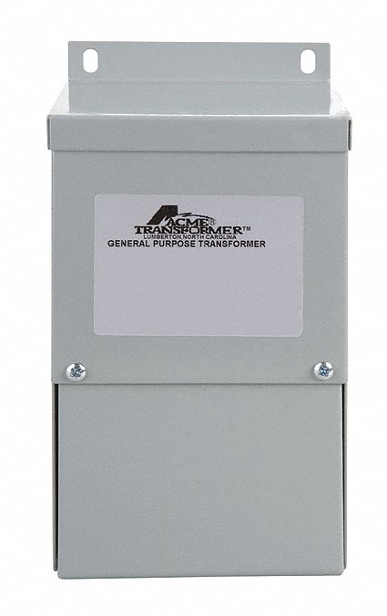 Buck Boost Transformer: 100 VA Power Rating, 120 x 240V AC, 12/24V AC, Single Phase