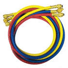 CHARGING HOSE SET,60 IN,RED,YELLOW,