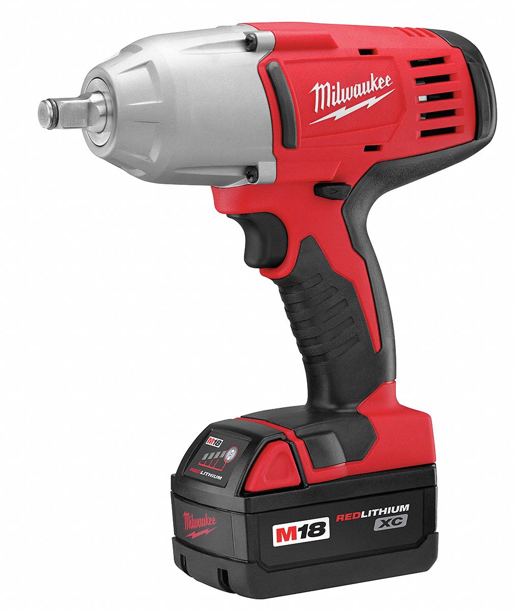 1/2 in Square Drive Size, 450 ft-lb Fastening Torque, Impact Wrench ...