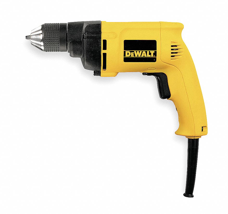 DEWALT, 3/8 in Chuck Size, Keyless, Drill - 4LF69|DW222 - Grainger