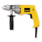 DRILL, CORDED, ½ IN CHUCK, KEYED, 600 RPM, 120V AC/7.8A, PISTOL GRIP, TRIGGER SWITCH