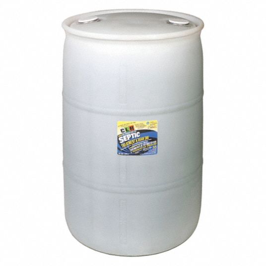 septic tank drum 55 gal treatment ready clr unscented grainger liquid ea cleaning chemicals drain