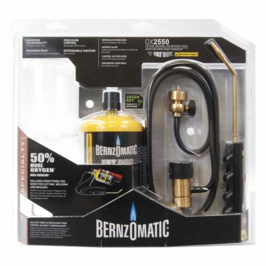BERNZOMATIC Cutting/Welding/Brazing Kit 4LFJ5OX2550KC FB NO OXY