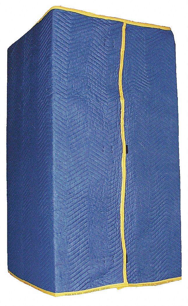 Quilted Appliance Cover: Refrigerator, 36 in Lg, 32 in Wd, 66 in Ht, 26 oz/sq yd Filler per Yard