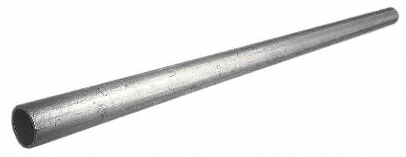 Pipe: 316 Stainless Steel, 1/8 in Nominal Pipe Size, 10 ft Overall Lg, Unthreaded, Schedule 80