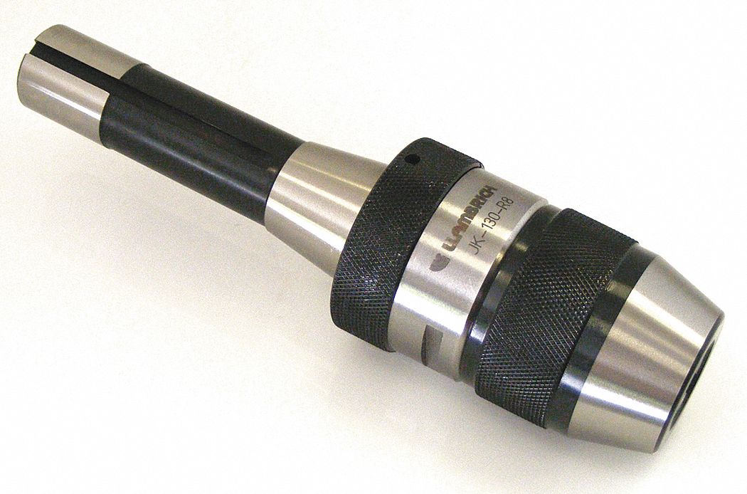 Drill Chuck: JT1, 1/64 in to 1/4 in Capacity, Ball Bearing