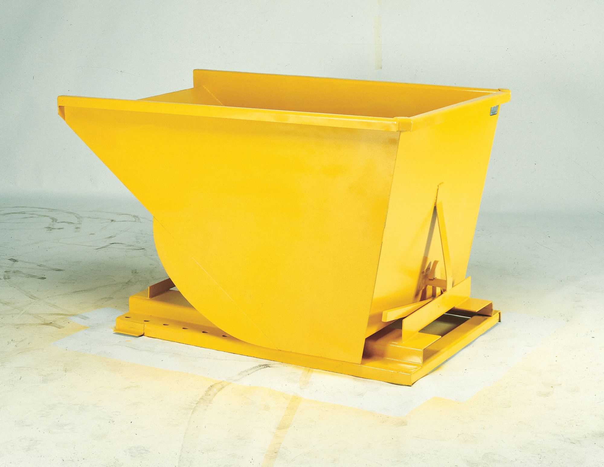 SELF DUMPING HOPPER,MEDIUM DUTY,GRAY