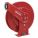 SPRING RETURN HOSE REEL: 50 FT (½ IN I.D.), 500 PSI MAX, NICKEL PLATED STEEL, RED