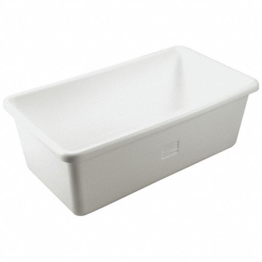 REMCO, 500 lb Load Capacity, 48-3/4 in x 26-1/2 in x 17 in, Transport Storage  Tub with Drain - 4LMJ9