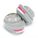 RESPIRATOR CARTRIDGE, WHITE/MAGENTA, BAYONET, ACID GAS(GMB), P100, NIOSH, 2PK